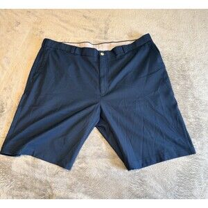 Peter Millar Golf Shorts Men 42 Blue Wicking Polyester Stretch Performance